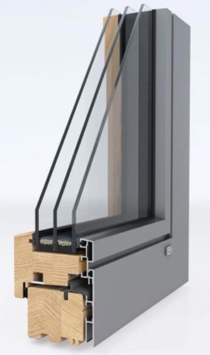 Holz-Alu-Fenster DesignLine