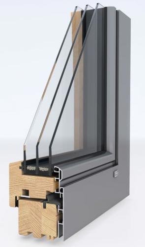 Holz-Alu-Fenster LivingLine
