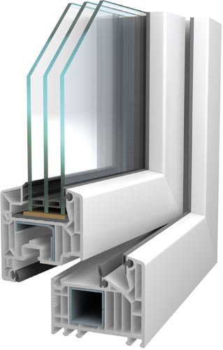 Fenster Kunststoff Softline 82 MD günstig